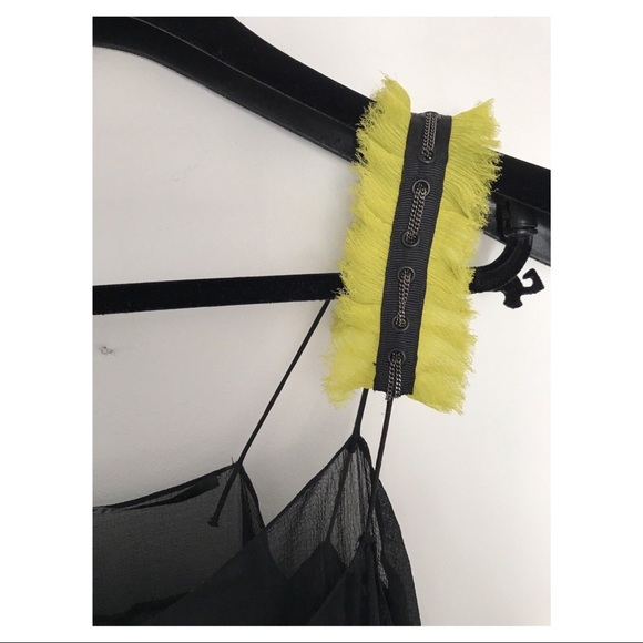 PROENZA SCHOULER DELICATE BLACK SLIP DRESS 4 US - Picture 4 of 11